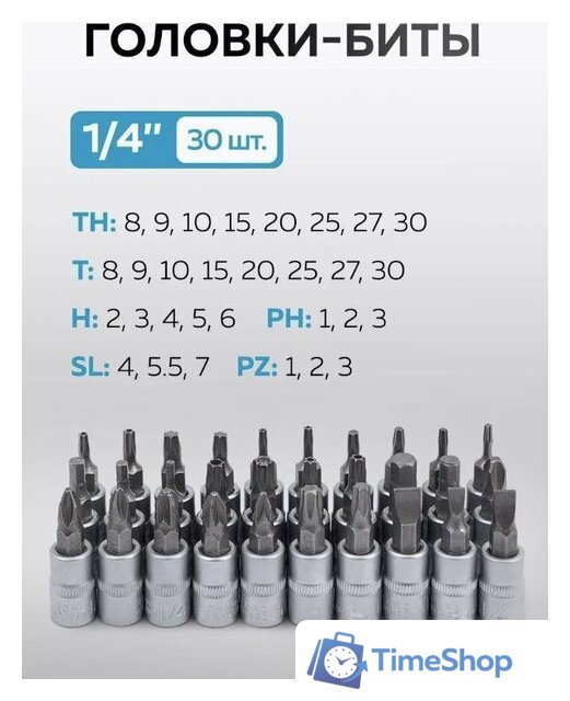 Универсальный набор инструментов KingTul KT-41723-5 (64767) - Изображение №7 — Интернет-магазин Time-Shop