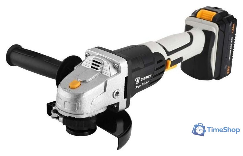 Угловая шлифмашина Deko DKAG20-125 (с 2-мя АКБ) - Изображение №2 — Интернет-магазин Time-Shop