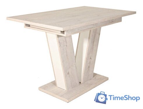 Кухонный стол ЭлиГард Kai 118-157x76x72 (дуб монтерей) - Изображение №1 — Интернет-магазин Time-Shop