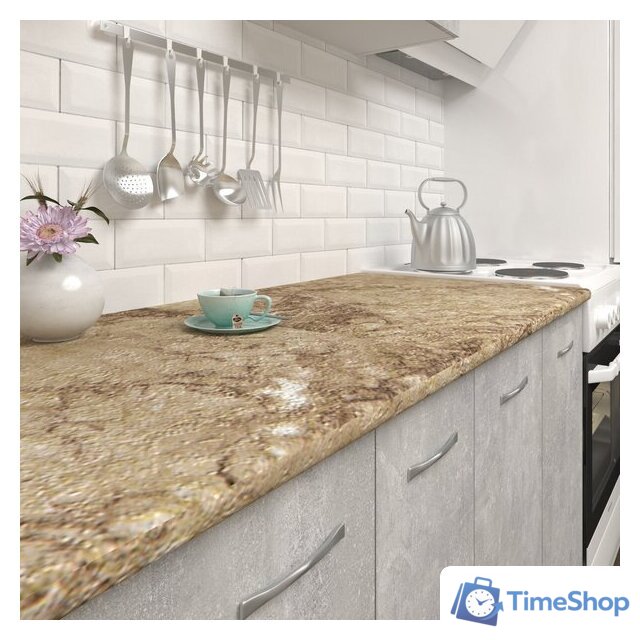 Готовая кухня Mio Tesoro Экстра-лайт 2.2 (ателье светлый/мадрид) - Изображение №4 — Интернет-магазин Time-Shop