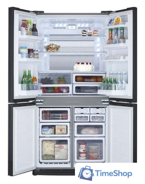 Четырёхдверный холодильник Sharp SJGX98PRD - Изображение №2 — Интернет-магазин Time-Shop