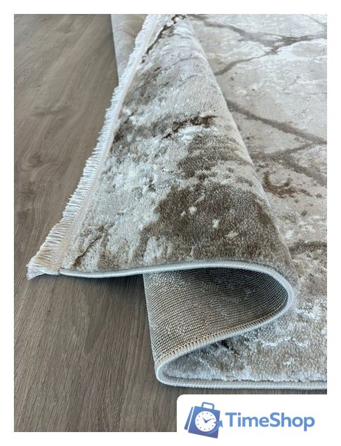 Ковер для жилой комнаты Radjab Carpet Марсель NP 371 Прямоугольник 11556RK (2x2.9, Cream/Vizon) - Изображение №3 — Интернет-магазин Time-Shop