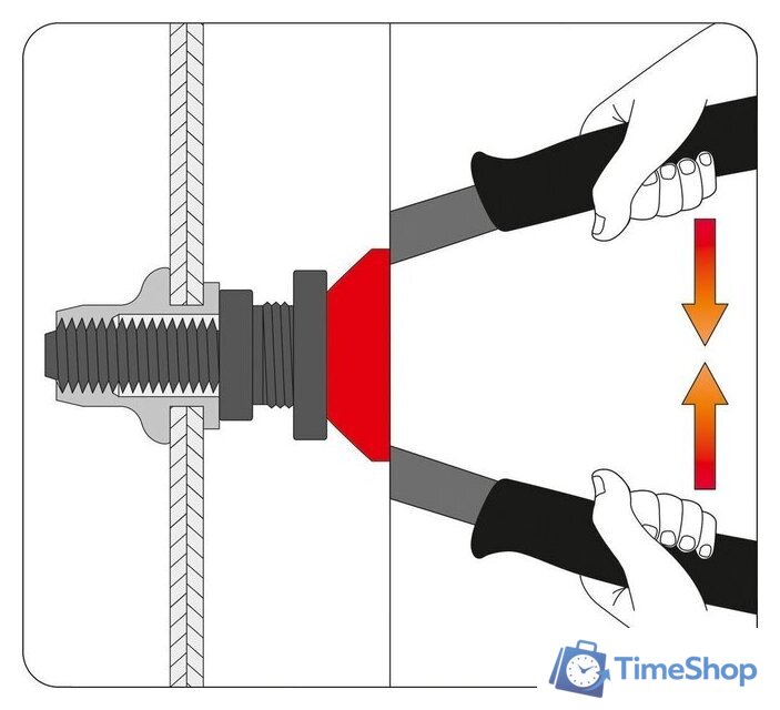 Заклепочник Yato YT-36140 - Изображение №5 — Интернет-магазин Time-Shop