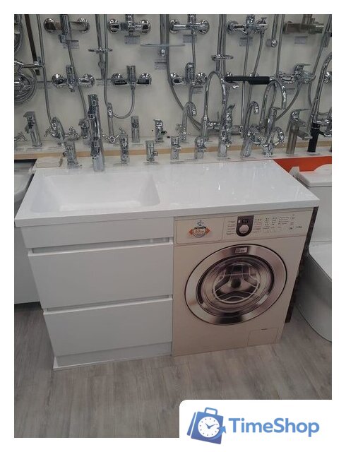  Emmy Тумба с умывальником Джерси 120 L - Изображение №6 — Интернет-магазин Time-Shop