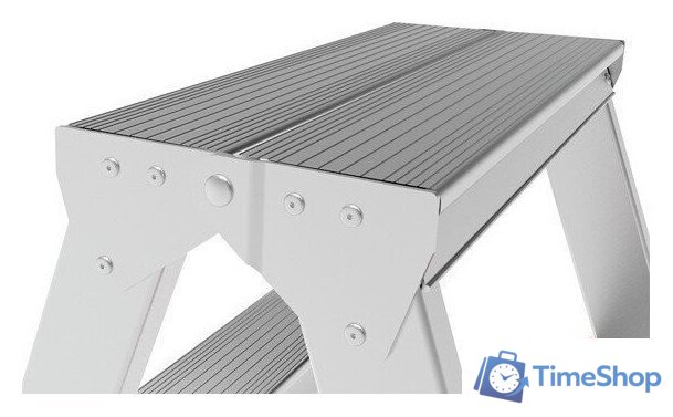 Лестница-стремянка Новая высота NV 312 двухсторонняя профессиональная 2x3 ступеней - Изображение №3 — Интернет-магазин Time-Shop
