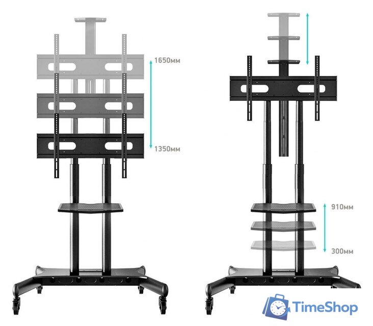 Стойка для телевизора Onkron TS1881 (черный) - Изображение №9 — Интернет-магазин Time-Shop
