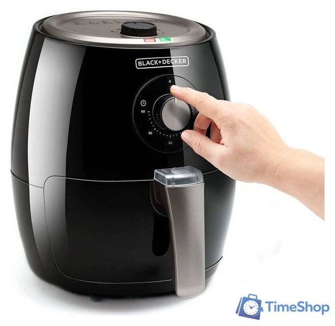 Аэрогриль (аэрофритюрница) Black & Decker BXAF2500E - Изображение №2 — Интернет-магазин Time-Shop