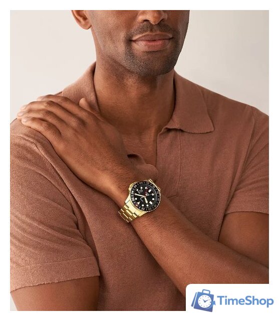 Наручные часы Fossil Blue GMT FS5990 - Изображение №5 — Интернет-магазин Time-Shop