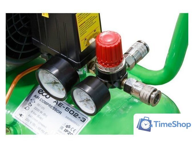 Компрессор ECO AE-502-3 - Изображение №6 — Интернет-магазин Time-Shop