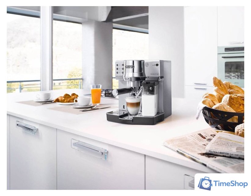 Рожковая кофеварка DeLonghi EC 860.M - Изображение №12 — Интернет-магазин Time-Shop