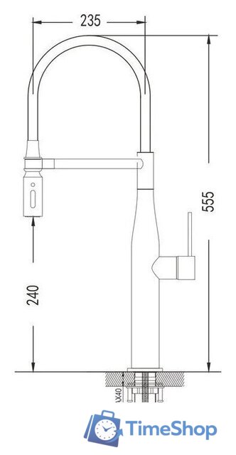 Смеситель Shevanik S123L-9 - Изображение №27 — Интернет-магазин Time-Shop