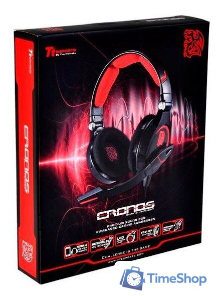 Наушники Thermaltake Cronos Combat (HT-CRO008EC) - Изображение №6 — Интернет-магазин Time-Shop