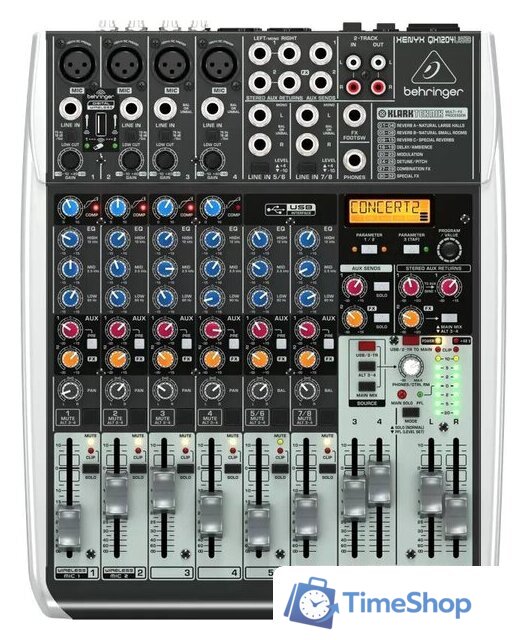 Микшерный пульт Behringer Xenyx QX1204USB - Изображение №1 — Интернет-магазин Time-Shop