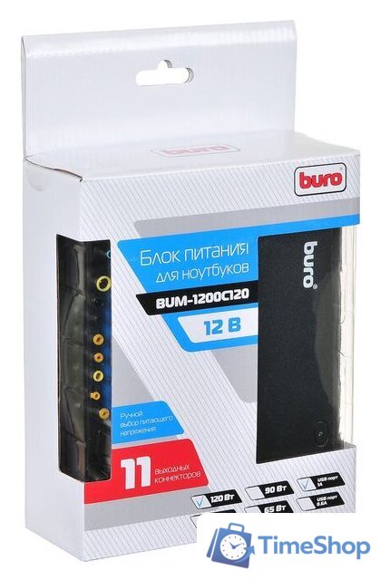 Автомобильное зарядное Buro BUM-1200C120 - Изображение №7 — Интернет-магазин Time-Shop