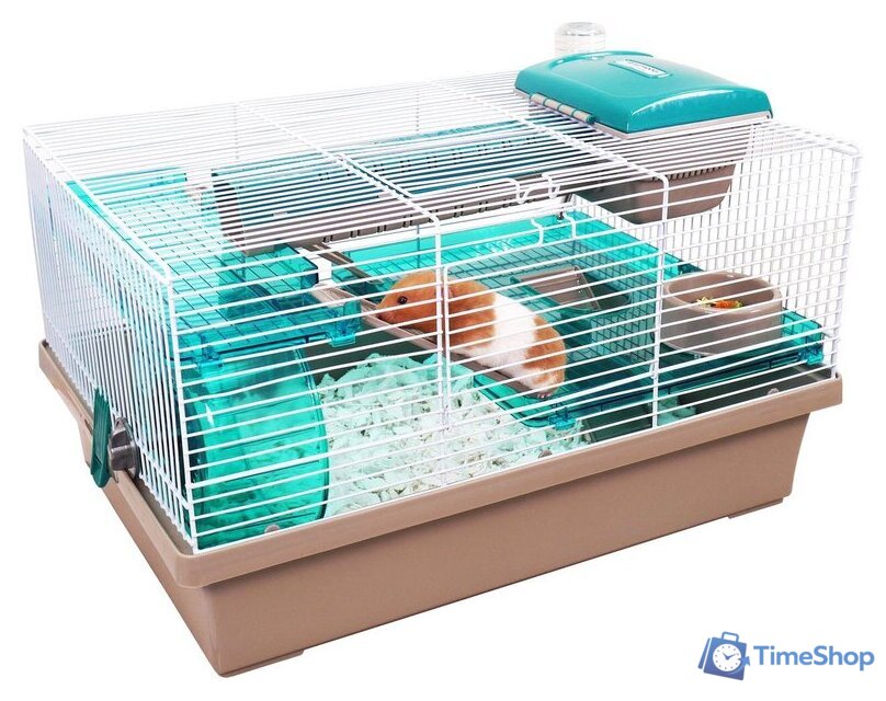 Клетка Rosewood Пико 19192/RW (серый/зеленый) - Изображение №1 — Интернет-магазин Time-Shop