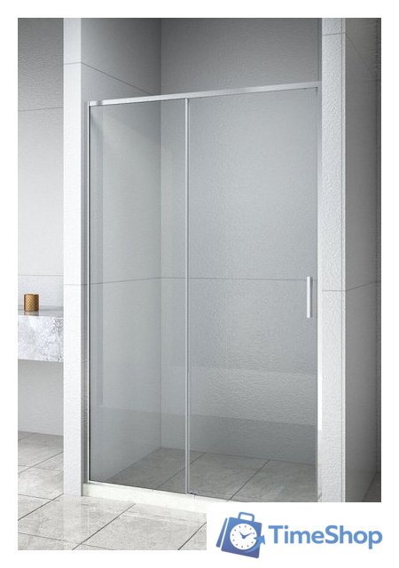 Душевая дверь Aquanet Pleasure Evo 100 AE65-N100-CT (хром/прозрачное стекло) - Изображение №3 — Интернет-магазин Time-Shop