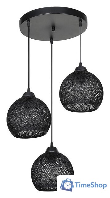 Подвесная люстра Toplight Lizbeth TL1612R-03BK - Изображение №1 — Интернет-магазин Time-Shop