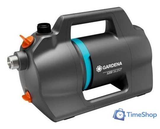 Садовый насос Gardena 5200 Silent 09084-20 - Изображение №1 — Интернет-магазин Time-Shop