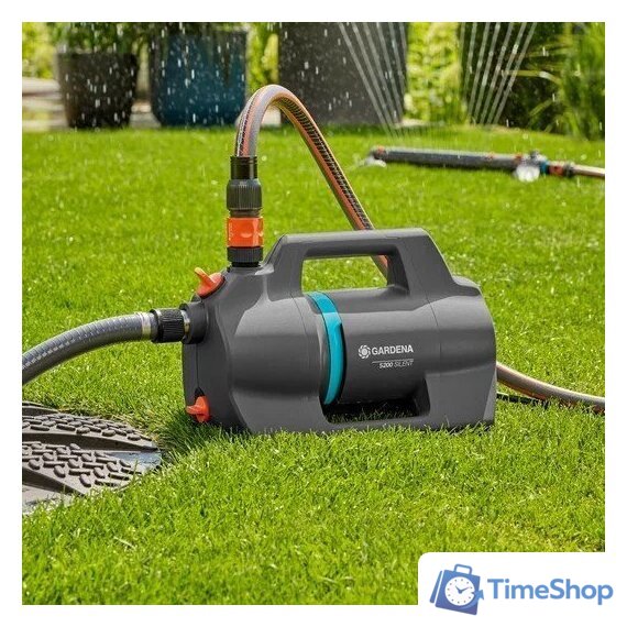 Садовый насос Gardena 5200 Silent 09084-20 - Изображение №2 — Интернет-магазин Time-Shop