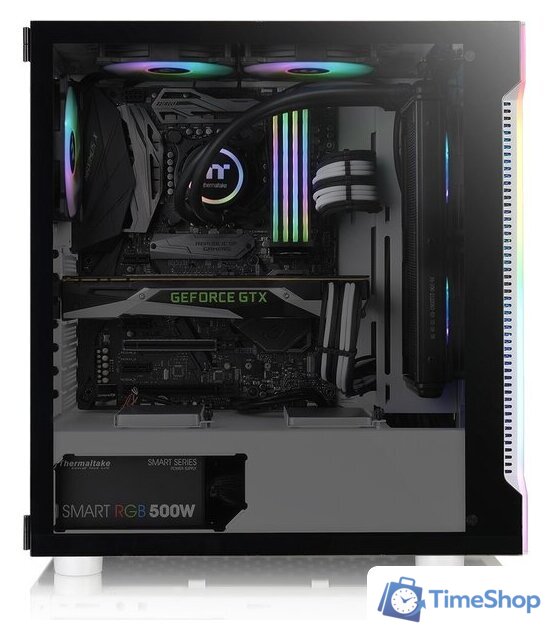 Корпус Thermaltake H200 TG Snow RGB CA-1M3-00M6WN-00 - Изображение №2 — Интернет-магазин Time-Shop
