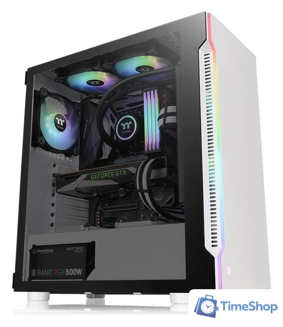 Корпус Thermaltake H200 TG Snow RGB CA-1M3-00M6WN-00 - Изображение №3 — Интернет-магазин Time-Shop