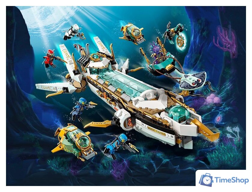 Конструктор LEGO Ninjago 71756 Подводный Дар Судьбы - Изображение №31 — Интернет-магазин Time-Shop