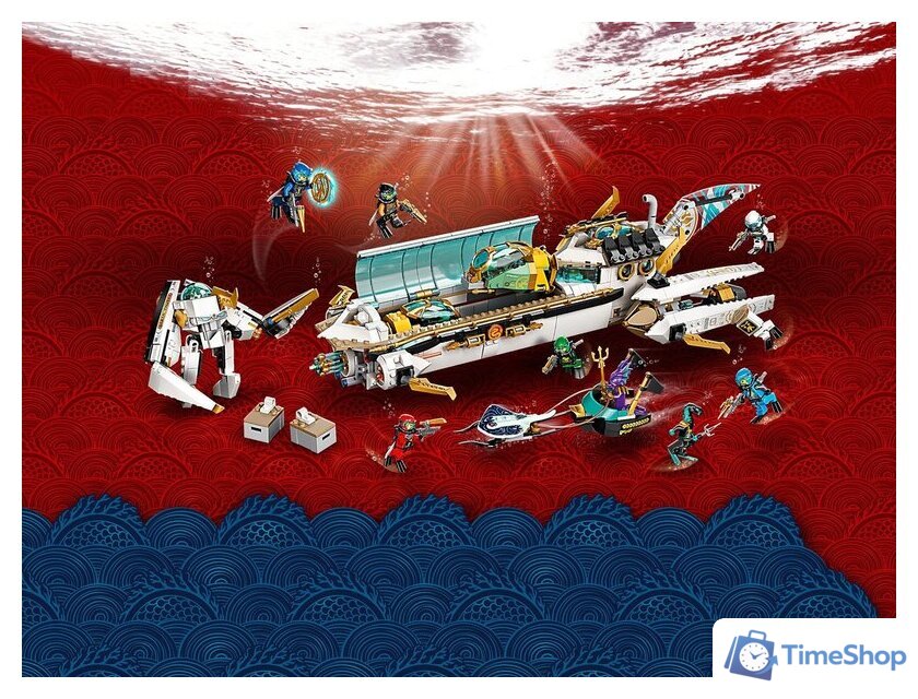 Конструктор LEGO Ninjago 71756 Подводный Дар Судьбы - Изображение №29 — Интернет-магазин Time-Shop
