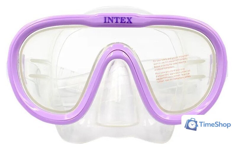 Маска для плавания Intex Sea Scan Swim Masks 55916 (синий) - Изображение №3 — Интернет-магазин Time-Shop