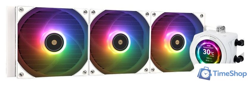 Система жидкостного охлаждения для процессора Thermalright Core Vision 360 ARGB (белый) - Изображение №1 — Интернет-магазин Time-Shop