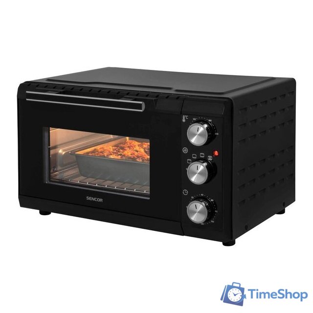 Мини-печь Sencor SEO 2000BK - Изображение №7 — Интернет-магазин Time-Shop