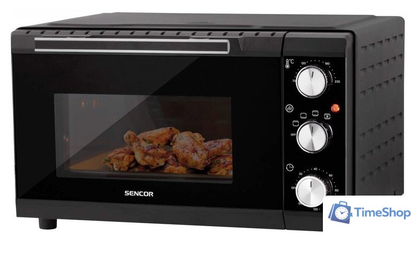 Мини-печь Sencor SEO 2000BK - Изображение №1 — Интернет-магазин Time-Shop