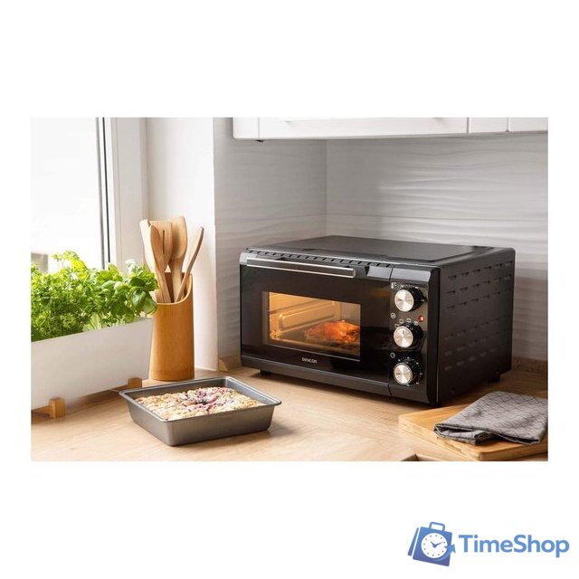 Мини-печь Sencor SEO 2000BK - Изображение №14 — Интернет-магазин Time-Shop