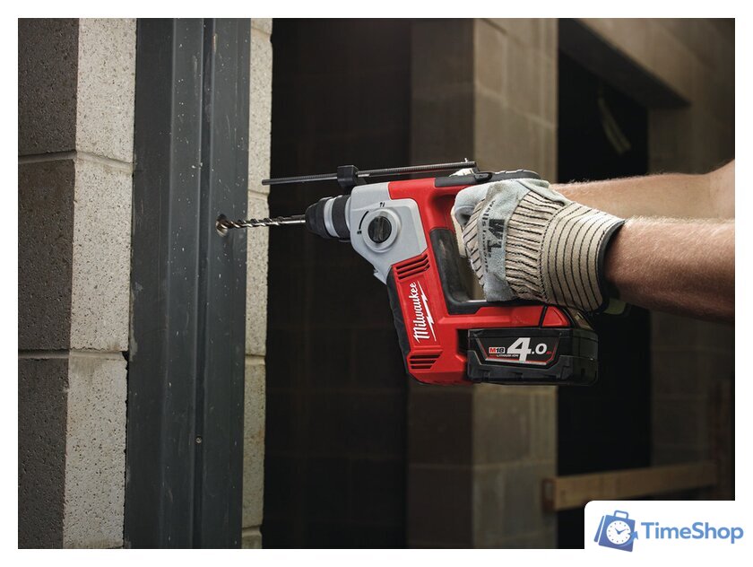 Перфоратор Milwaukee M18 BH-402C 4933443330 (с 2-мя АКБ, кейс) - Изображение №7 — Интернет-магазин Time-Shop