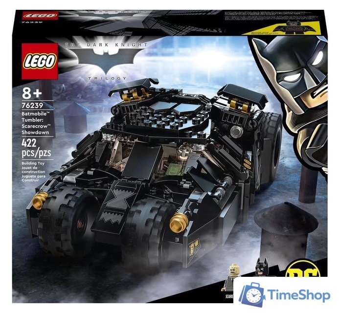 Конструктор LEGO DC Super Heroes 76239 Бэтмобиль Тумблер: схватка с Пугалом - Изображение №3 — Интернет-магазин Time-Shop