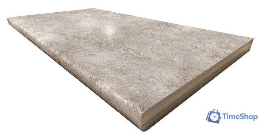 Готовая кухня Интерлиния Мила 24 (белый платинум/дуб серый/малага) - Изображение №2 — Интернет-магазин Time-Shop