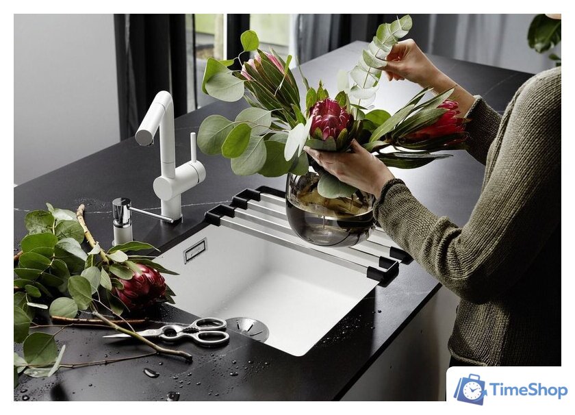 Кухонная мойка Blanco Subline 500-U Coloured Components 527797 (антрацит) - Изображение №8 — Интернет-магазин Time-Shop