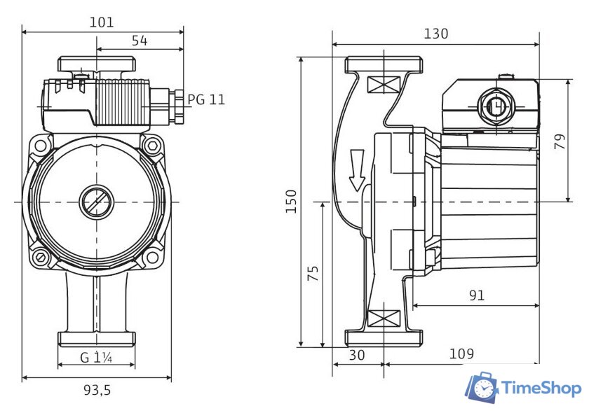 Циркуляционный насос Wilo Star-Z 20/7-3 - Изображение №3 — Интернет-магазин Time-Shop