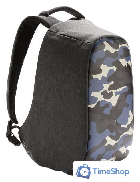 Городской рюкзак XD Design Bobby Compact (синий камуфляж) - Изображение №1 — Интернет-магазин Time-Shop