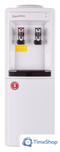 Кулер для воды AquaWork 0.8 LDR (белый/черный) - Изображение №2 — Интернет-магазин Time-Shop