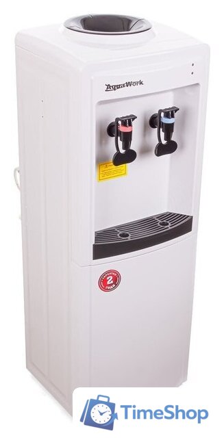 Кулер для воды AquaWork 0.8 LDR (белый/черный) - Изображение №8 — Интернет-магазин Time-Shop