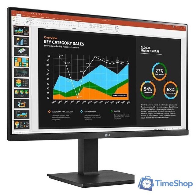 Монитор LG 27BQ75QC-B - Изображение №5 — Интернет-магазин Time-Shop