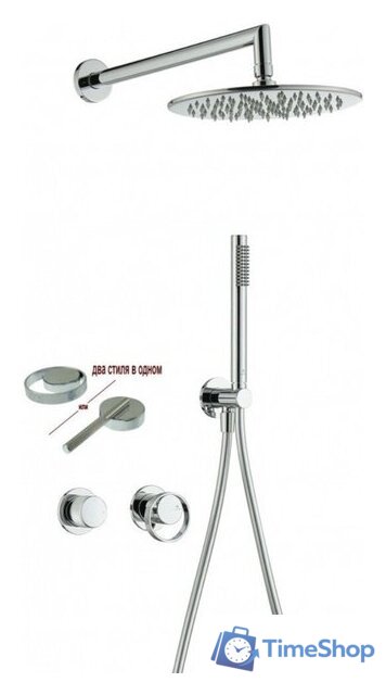 Душевая система  Ganzer GZ19164 - Изображение №1 — Интернет-магазин Time-Shop