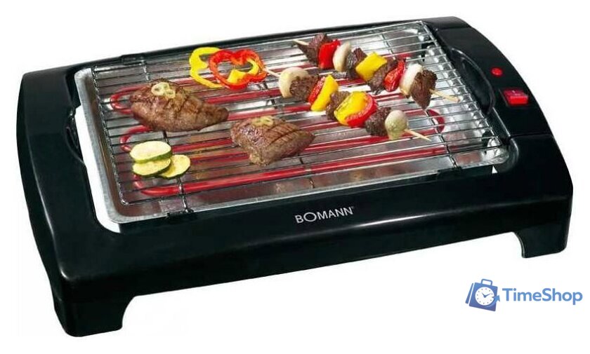 Электрогриль Bomann BQ 1240 N - Изображение №1 — Интернет-магазин Time-Shop