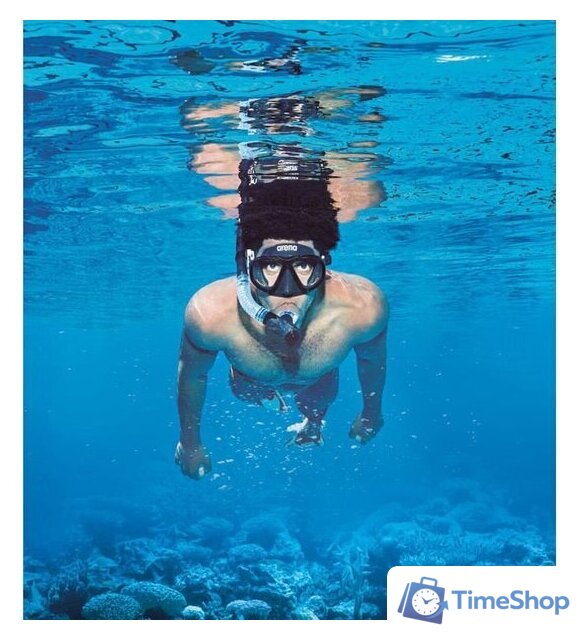 Набор для плавания ARENA Premium Snorkeling Set 002018 505 (черный) - Изображение №2 — Интернет-магазин Time-Shop