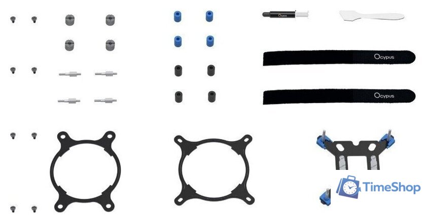 Система жидкостного охлаждения для процессора Ocypus Delta L36 BK ARGB V2 (черный) - Изображение №5 — Интернет-магазин Time-Shop