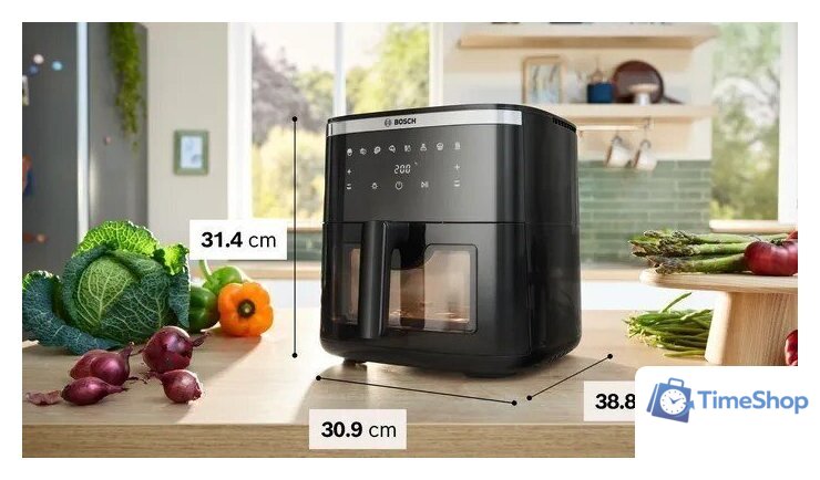 Аэрогриль (аэрофритюрница) Bosch MAFS2671B - Изображение №6 — Интернет-магазин Time-Shop