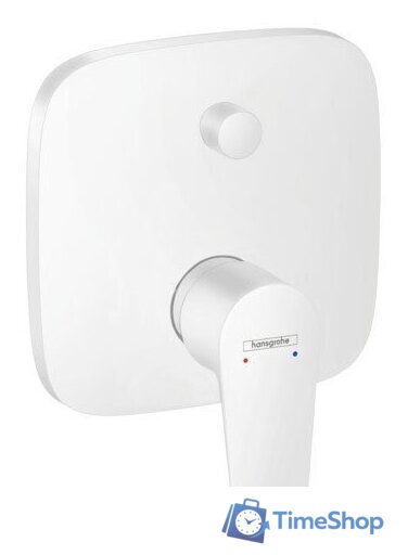 Смеситель Hansgrohe Talis E 71474700 (белый матовый) - Изображение №1 — Интернет-магазин Time-Shop