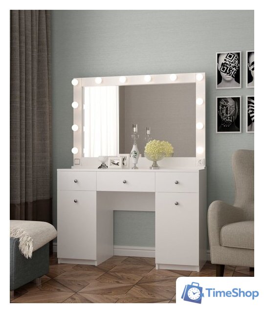 Туалетный столик с зеркалом Мир Мебели SV-61 - Изображение №1 — Интернет-магазин Time-Shop