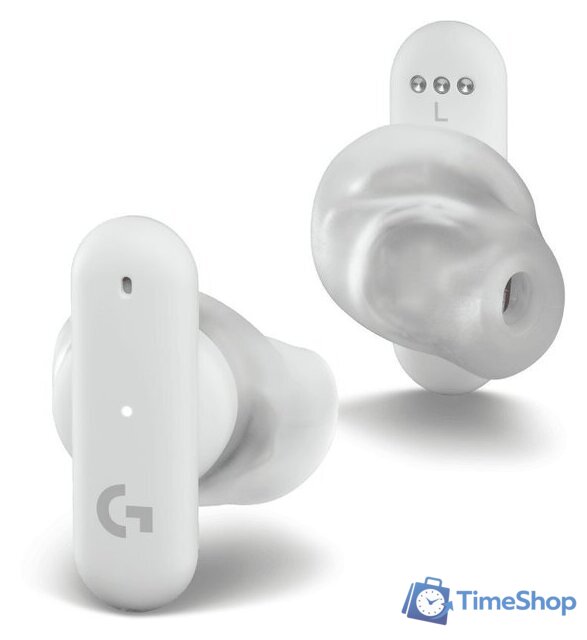 Наушники Logitech G Fits (белый) - Изображение №2 — Интернет-магазин Time-Shop