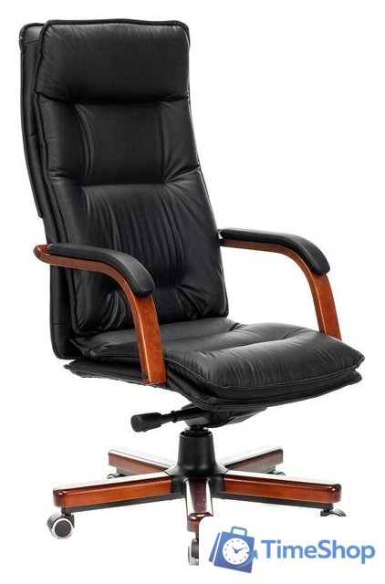 Офисное кресло Бюрократ T-9927WALNUT (черный) - Изображение №1 — Интернет-магазин Time-Shop